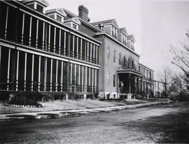 Old Post Hospital archival view