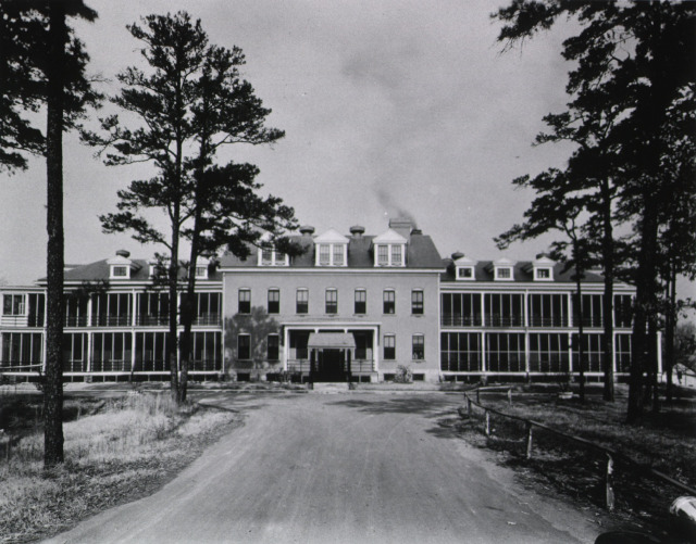 Old Post Hospital interior detail